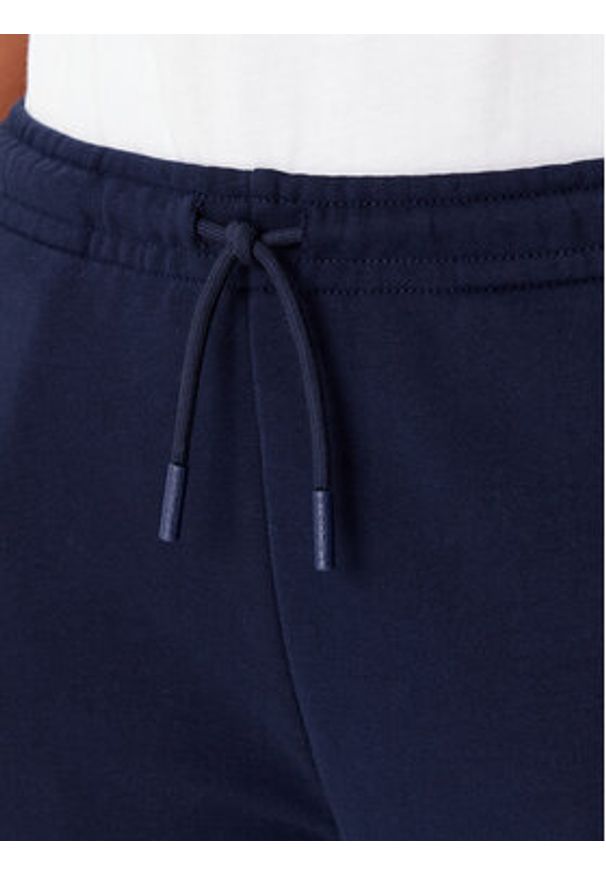 Lacoste Spodnie dresowe XF9216 Granatowy Regular Fit. Kolor: niebieski. Materiał: bawełna