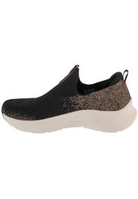 skechers - Buty do chodzenia damskie Skechers 149689BKRG. Zapięcie: bez zapięcia. Kolor: niebieski. Materiał: materiał. Szerokość cholewki: normalna. Sport: turystyka piesza