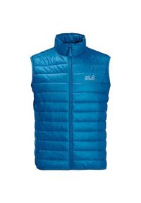 Kurtka uniwersalna męska Jack Wolfskin 12046531361. Kolor: czarny, niebieski, wielokolorowy. Materiał: syntetyk. Długość rękawa: bez rękawów. Sport: turystyka piesza