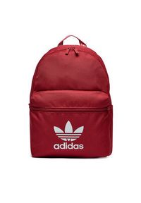 Adidas - adidas Plecak Adicolor IX7455 Czerwony. Kolor: czerwony. Materiał: materiał #3
