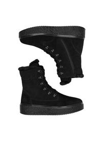 Rieker Trzewiki 78800-00 Czarny. Kolor: czarny. Materiał: skóra, zamsz #5