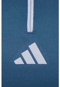 adidas Performance bluza treningowa Tiro 23 Competition Winterized kolor turkusowy wzorzysta. Kolor: turkusowy. Materiał: skóra, materiał. Długość: krótkie #2