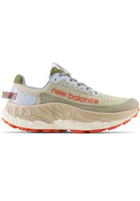 Buty męskie New Balance Fresh Foam X More Trail v3 MTMORUG3 – zielone. Kolor: zielony. Materiał: syntetyk, guma, materiał. Szerokość cholewki: normalna. Sport: bieganie, fitness