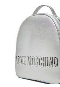 Love Moschino - LOVE MOSCHINO Plecak JC4197PP1MKD196B Srebrny. Kolor: srebrny. Materiał: skóra #5