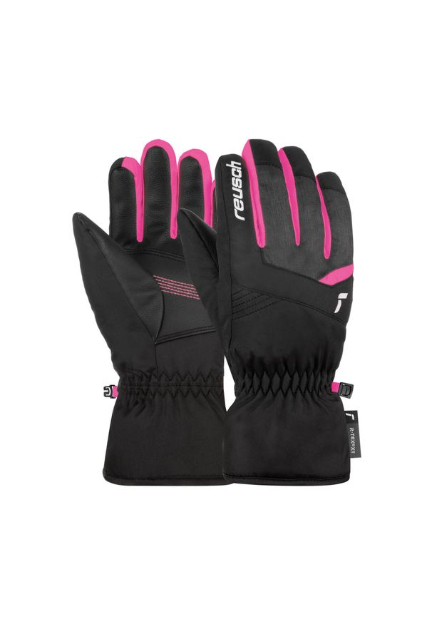 Reusch - Rękawice dziecięce REUSCH Bennet R-TEX® XT. Kolor: czarny, różowy, wielokolorowy. Sport: turystyka piesza, narciarstwo