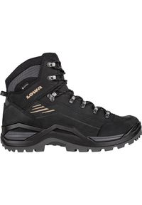 Buty trekkingowe męskie Lowa Renegade Evo Mid Gtx. Wysokość cholewki: za kostkę. Zapięcie: sznurówki. Kolor: czarny. Materiał: skóra, syntetyk, materiał. Szerokość cholewki: normalna. Sport: turystyka piesza #1