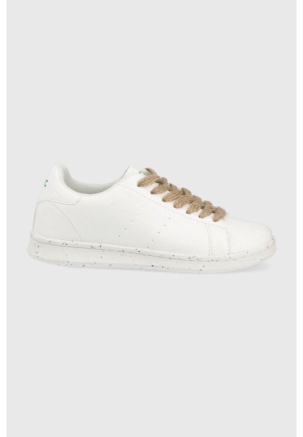 ACBC buty kolor biały. Nosek buta: okrągły. Zapięcie: sznurówki. Kolor: biały. Materiał: materiał, kauczuk, guma. Szerokość cholewki: normalna
