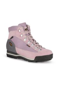 Buty trekkingowe damskie Aku Ultra Light Micro Gtx. Zapięcie: sznurówki. Kolor: różowy. Materiał: materiał, syntetyk, tkanina. Szerokość cholewki: normalna