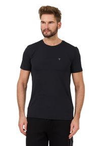 Guess - GUESS Czarny t-shirt New Tech Str T. Kolor: czarny #3