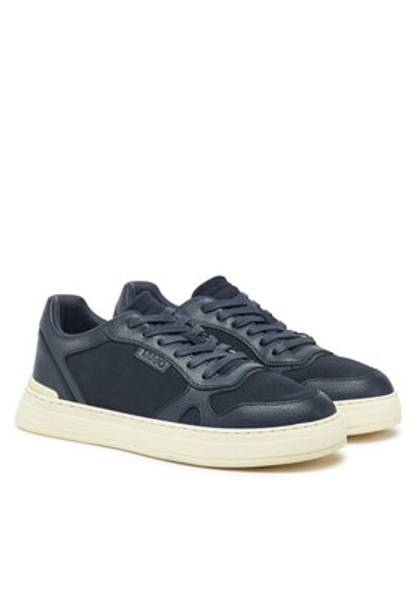 Liu Jo Sneakersy Boy 02 7B5003 PX580 Granatowy. Kolor: niebieski. Materiał: zamsz, skóra