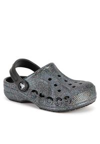 Crocs Klapki BAYA GLITTER CLOG 207015-0C4 Czarny. Kolor: czarny. Materiał: syntetyk #4