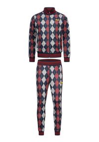 Dres Lonsdale Enfield. Kolor: czerwony, niebieski, wielokolorowy. Materiał: dresówka. Sport: fitness #2