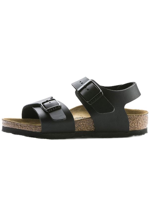 Buty do chodzenia dla dzieci Birkenstock New York Kids BF Black. Zapięcie: klamry. Kolor: czarny. Materiał: syntetyk, materiał