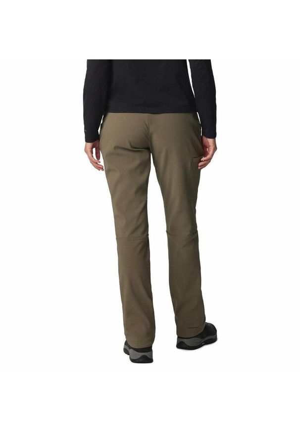 columbia - Spodnie Trekkingowe Columbia Back Beauty Eu Ss Pant Damskie. Kolor: zielony