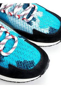 Diesel Sneakersy "S-KBY" | Y01559 P1349 | S-Kby | Kobieta | Niebieski. Kolor: niebieski. Materiał: tkanina. Wzór: nadruk #4