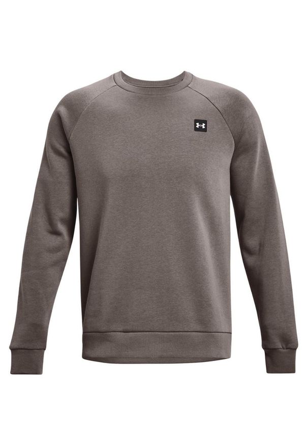 Bluza sportowa męska Under Armour Rival Fleece Crew. Kolor: brązowy