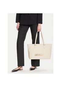Love Moschino - Torebka LOVE MOSCHINO. Kolor: beżowy #1