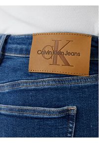 Calvin Klein Jeans Szorty jeansowe J20J225160 Granatowy Regular Fit. Kolor: niebieski. Materiał: bawełna