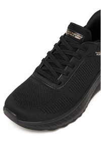 skechers - Skechers Sneakersy BOBS SQUAD CHAOS 117497 BBK Czarny. Kolor: czarny. Materiał: materiał #6