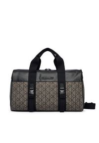 Calvin Klein Torba weekendowa Mixed Emblem Aop LV04D3379G Beżowy. Kolor: beżowy. Materiał: materiał #6