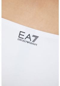 EA7 Emporio Armani dwuczęściowy strój kąpielowy 911026.CC418 kolor biały lekko usztywniona miseczka. Kolor: biały. Materiał: materiał #5