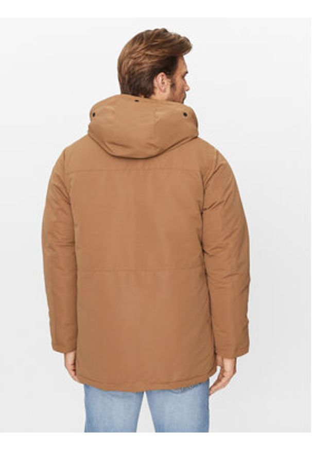Jack & Jones - Jack&Jones Kurtka zimowa Wing 12235858 Brązowy Regular Fit. Kolor: brązowy. Materiał: syntetyk. Sezon: zima