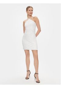 YAS Sukienka koktajlowa Ariella 26032153 Biały Regular Fit. Kolor: biały. Materiał: syntetyk. Styl: wizytowy #5