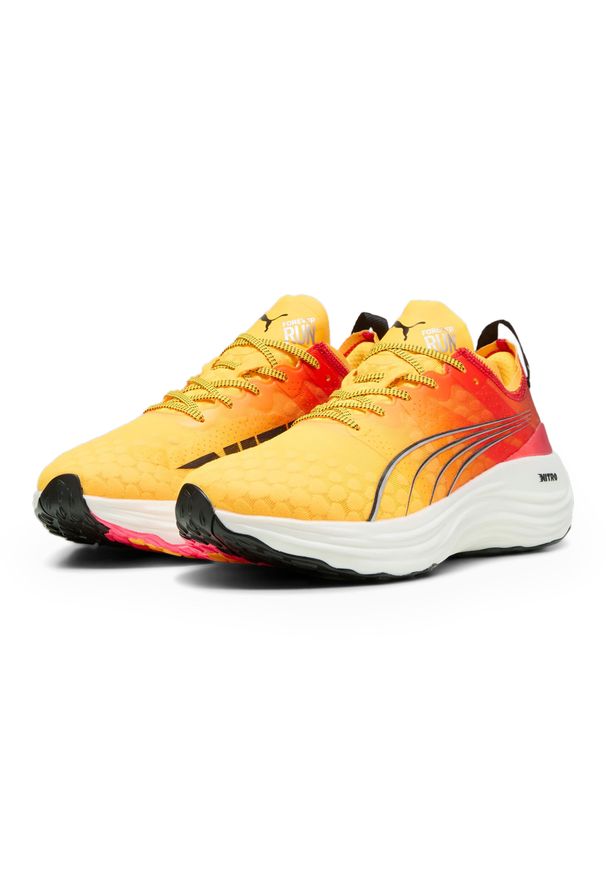 Puma - Buty do biegania męskie PUMA ForeverRun Nitro Fade. Kolor: pomarańczowy. Sport: bieganie