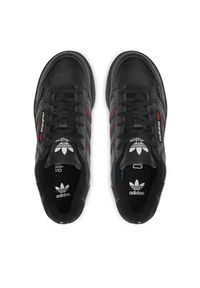 Adidas - adidas Sneakersy Continental 80 Stripes J FY2698 Czarny. Kolor: czarny. Materiał: skóra #4