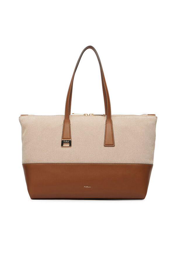 Torebka Furla. Kolor: beżowy