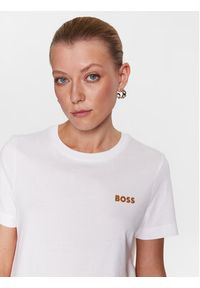 BOSS - Boss T-Shirt 50489525 Biały Regular Fit. Kolor: biały. Materiał: bawełna