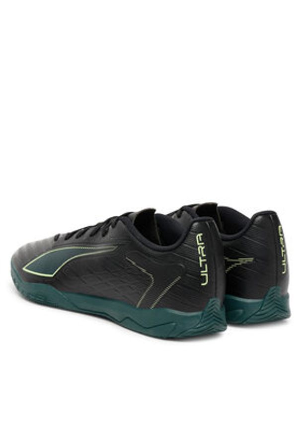 Puma Buty do piłki nożnej Ultra 6 Play It 108537 02 Czarny. Kolor: czarny. Materiał: skóra
