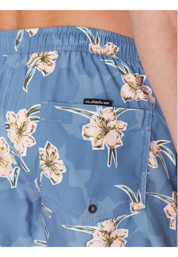 Quiksilver Szorty kąpielowe Everyday Straight Volley 15 EQYJV04121 Niebieski. Kolor: niebieski. Materiał: syntetyk