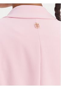 Fracomina Marynarka FR26SJ1001W42901 Różowy Regular Fit. Kolor: różowy. Materiał: syntetyk #5