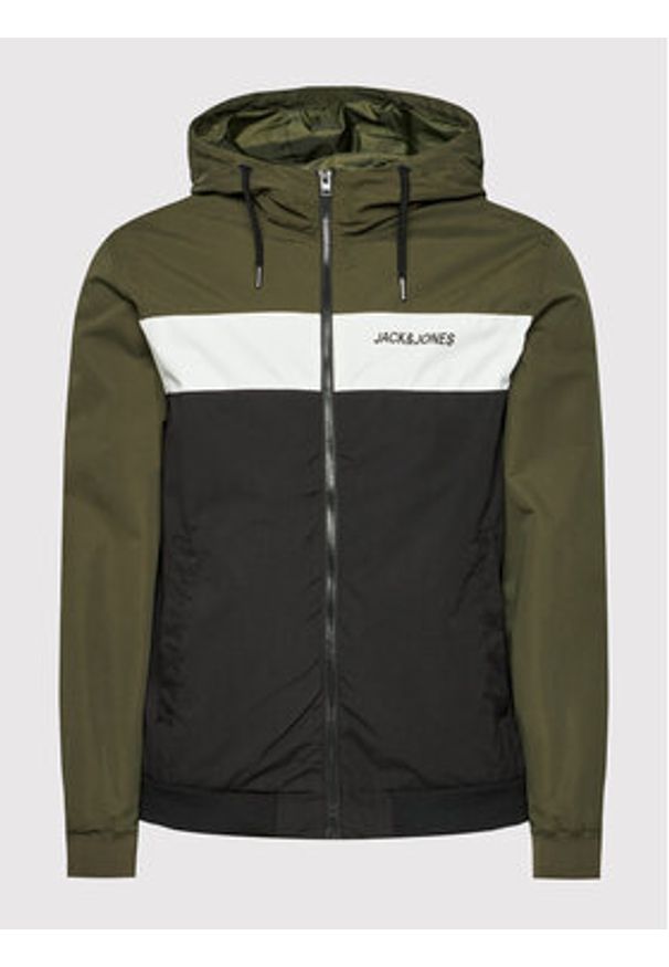 Jack & Jones - Jack&Jones Kurtka przejściowa Rush 12200208 Zielony Regular Fit. Kolor: zielony. Materiał: syntetyk