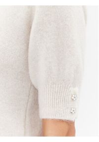 Please Sweter M734723507 Écru Regular Fit. Materiał: syntetyk