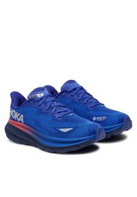 HOKA - Hoka Buty do biegania Clifton 9 Gtx GORE-TEX 1141490 Niebieski. Kolor: niebieski. Materiał: materiał. Technologia: Gore-Tex #4