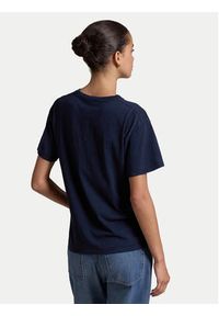 Polo Ralph Lauren T-Shirt 211947944001 Granatowy Regular Fit. Typ kołnierza: polo. Kolor: niebieski. Materiał: bawełna #4