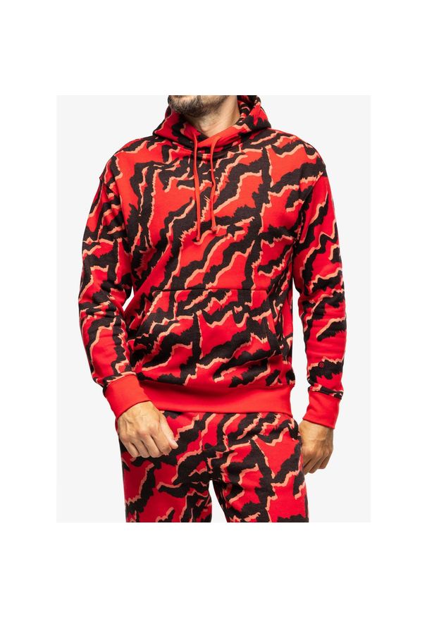 Bluza z kapturem męska Stance Mercury Hoodie. Typ kołnierza: kaptur. Kolor: czerwony