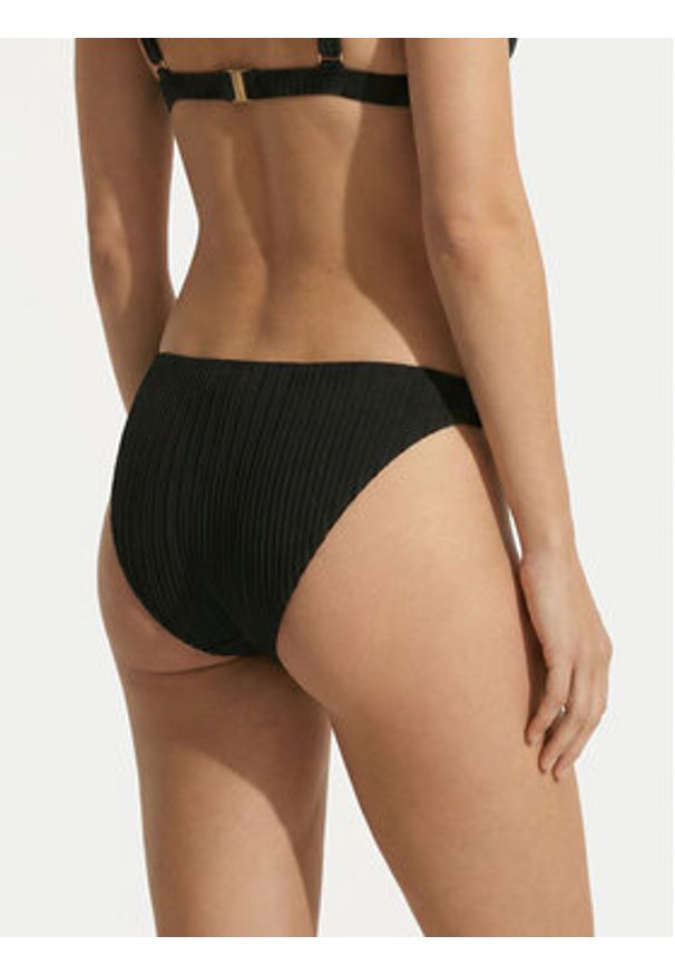 BOSS Dół od bikini 50556656 Czarny. Kolor: czarny. Materiał: syntetyk