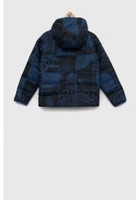 The North Face kurtka dwustronna dziecięca REVERSIBLE PERRITO JACKET kolor granatowy. Okazja: na co dzień. Typ kołnierza: kaptur. Kolor: niebieski. Materiał: włókno, materiał. Długość rękawa: raglanowy rękaw. Styl: casual #3