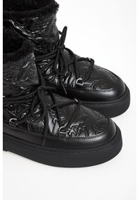 Pinko - Śniegowce damskie skórzane Yoko 19 PINKO. Materiał: skóra #2