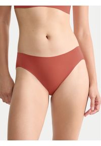 Sloggi Figi klasyczne Zero Feel 10217838 Pomarańczowy. Kolor: pomarańczowy. Materiał: syntetyk #1