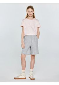 Big-Star - Szorty dziewczęce dresowe szare Anida 901. Okazja: na co dzień. Kolor: szary. Materiał: dresówka. Wzór: nadruk, kolorowy. Styl: casual, klasyczny #2