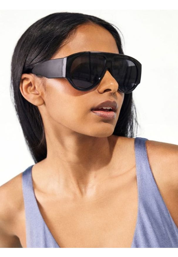 Reserved - Okulary przeciwsłoneczne aviator - czarny. Kolor: czarny