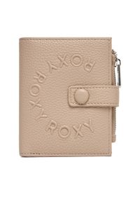 Roxy Portfel CEO-RX-W1-004-AW25 Beżowy. Kolor: beżowy. Materiał: syntetyk, materiał