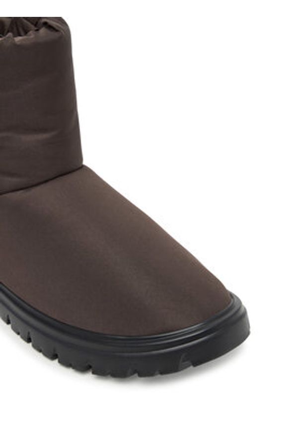 Tommy Jeans Śniegowce Tjw Snow Boot EN0EN02823 Brązowy. Kolor: brązowy. Materiał: materiał