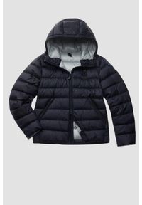 Blauer USA - BLAUER Granatowa kurtka męska Acton Short Jackets, Rozmiar XXL. Kolor: niebieski. Materiał: puch, materiał. Styl: elegancki