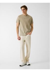 Guess T-Shirt 181948 Beżowy Classic Fit. Kolor: beżowy #5