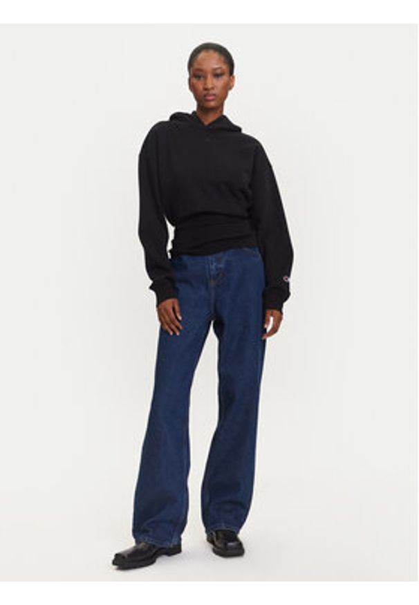 Hugo - HUGO Jeansy Leni_B 50534157 Granatowy Loose Fit. Kolor: niebieski